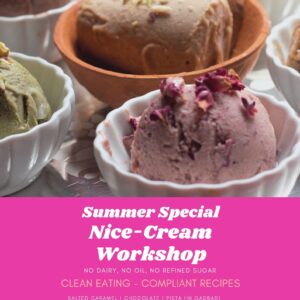 Summer Special Nice-creams Online Cooking Workshop