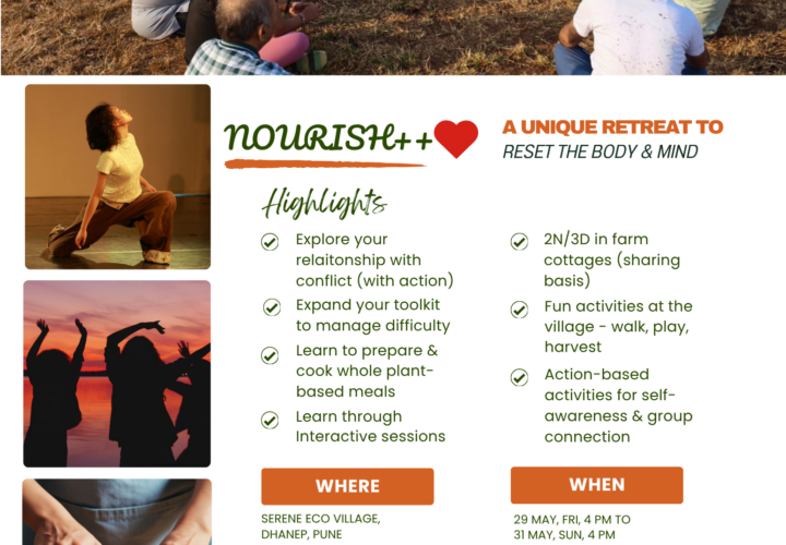 NOURISH++ heart poster, evet by Poshak Life